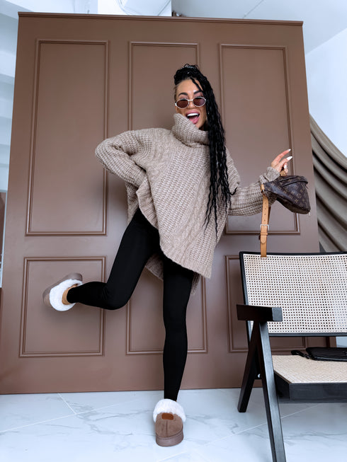 THERMO leggings "PERFECT BODY LM819" - BLACK PRE-ORDER